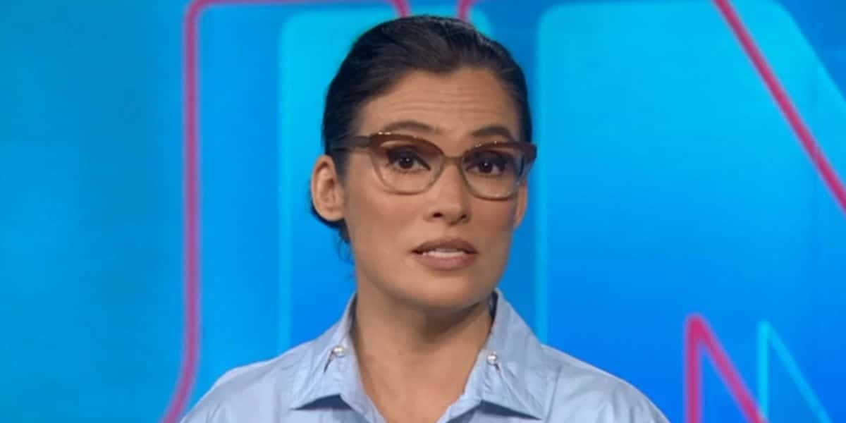 Renata Vasconcellos no Jornal Nacional (Reprodução/ Globo)