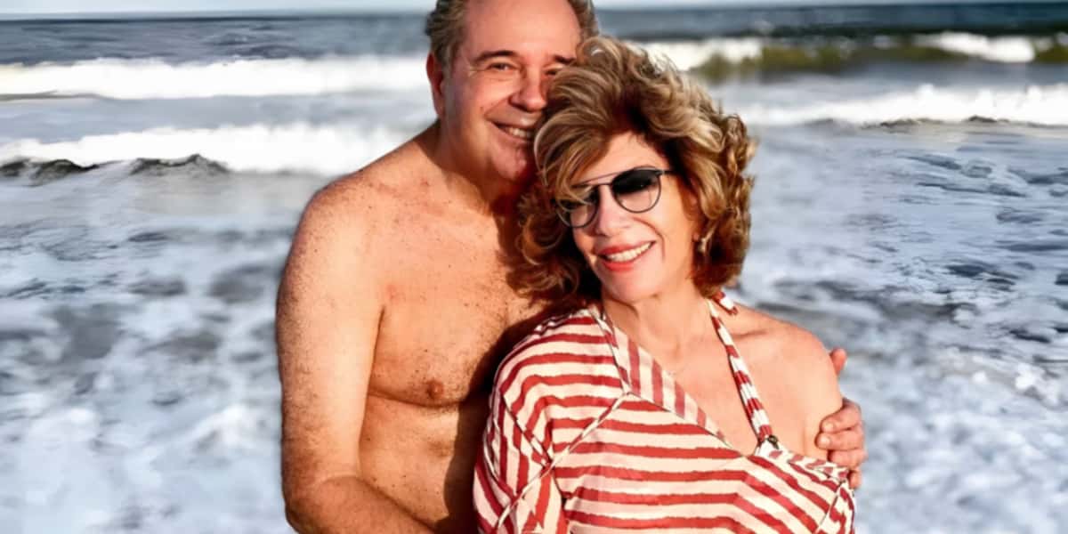 Silvia Poppovic e seu marido, Marcello (Reprodução - Instagram)