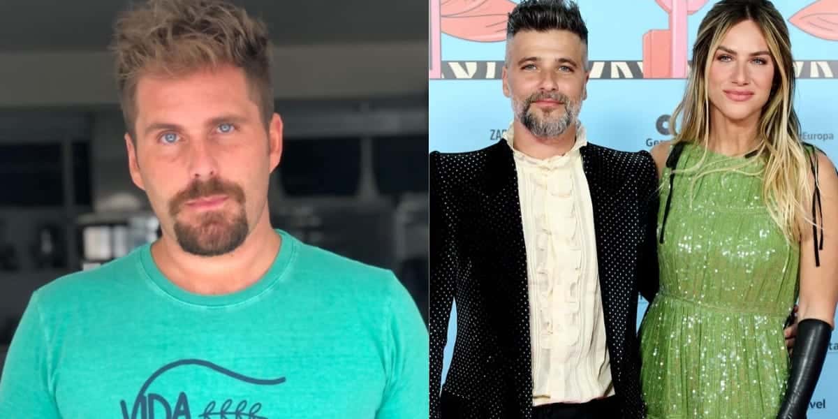 Thiago Gagliasso revela o que falou sobre Gio Ewbank para Bruno Gagliasso (Reprodução: Montagem TV Foco)