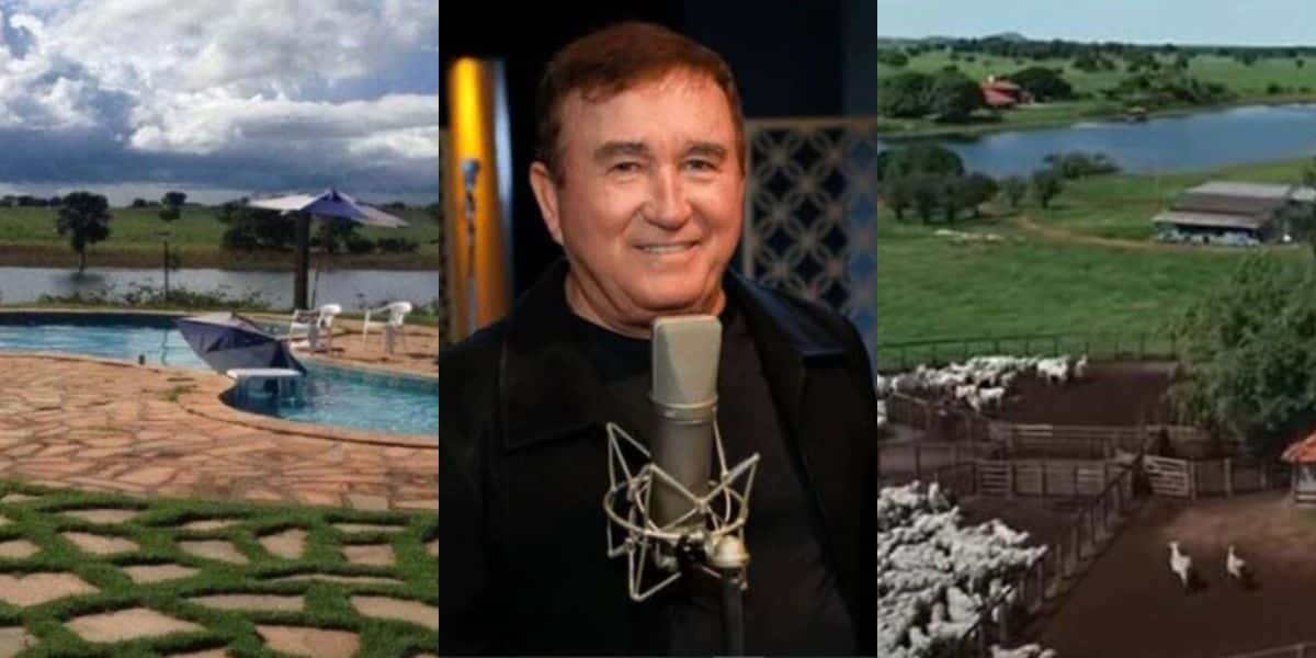 Amado Batista se desfez de fazenda milionária (Montagem: Fotos Reprodução)