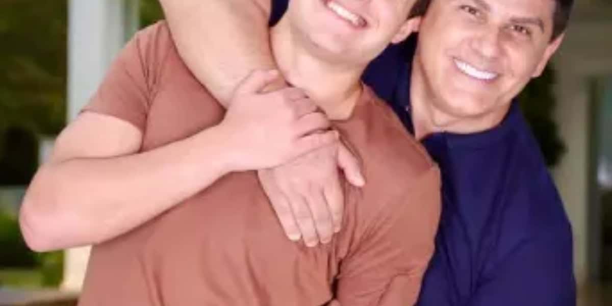 César Filho e o filho (Imagem: Reprodução)