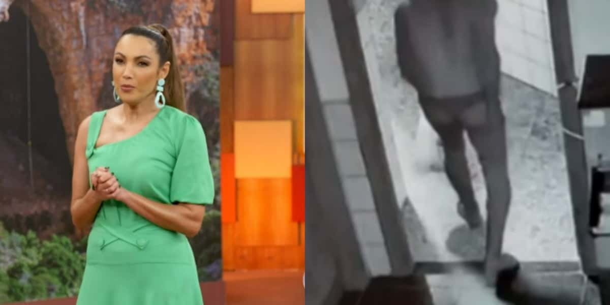 Patrícia Poeta deu risada com história absurda no "Encontro" (Foto: Reprodução/TV Globo)