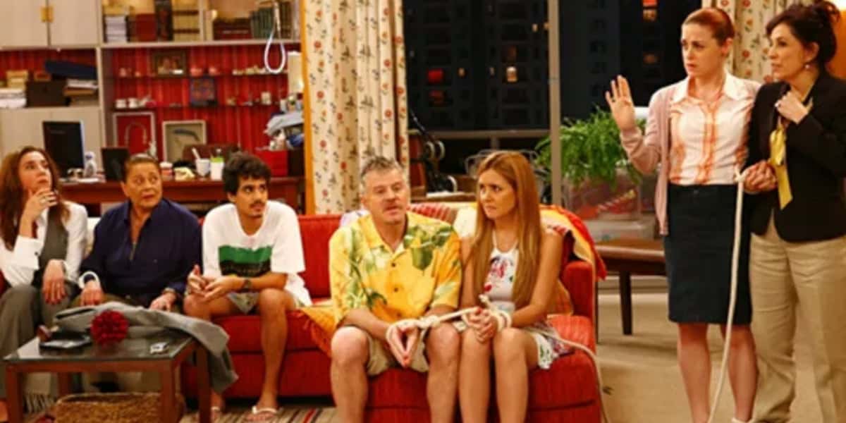 Elenco principal de "Toma Lá, Dá Cá" (Foto: Reprodução/TV Globo)