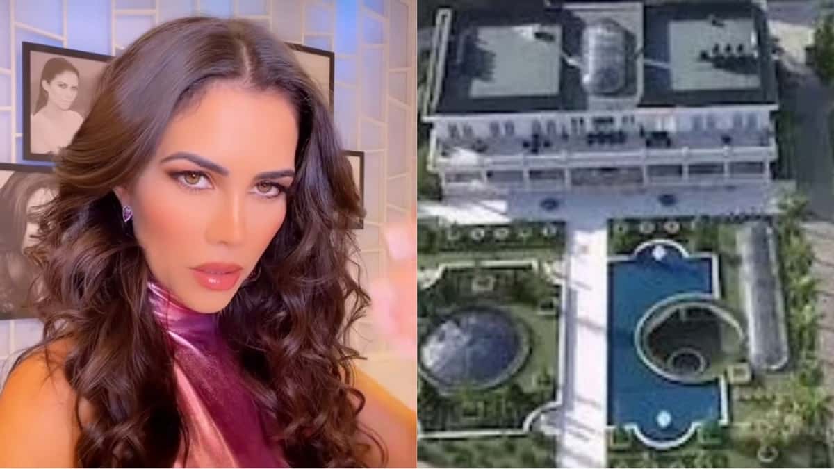 Daniela Albuquerque e sua mansão cinematográfica (Fotos: Reprodução)