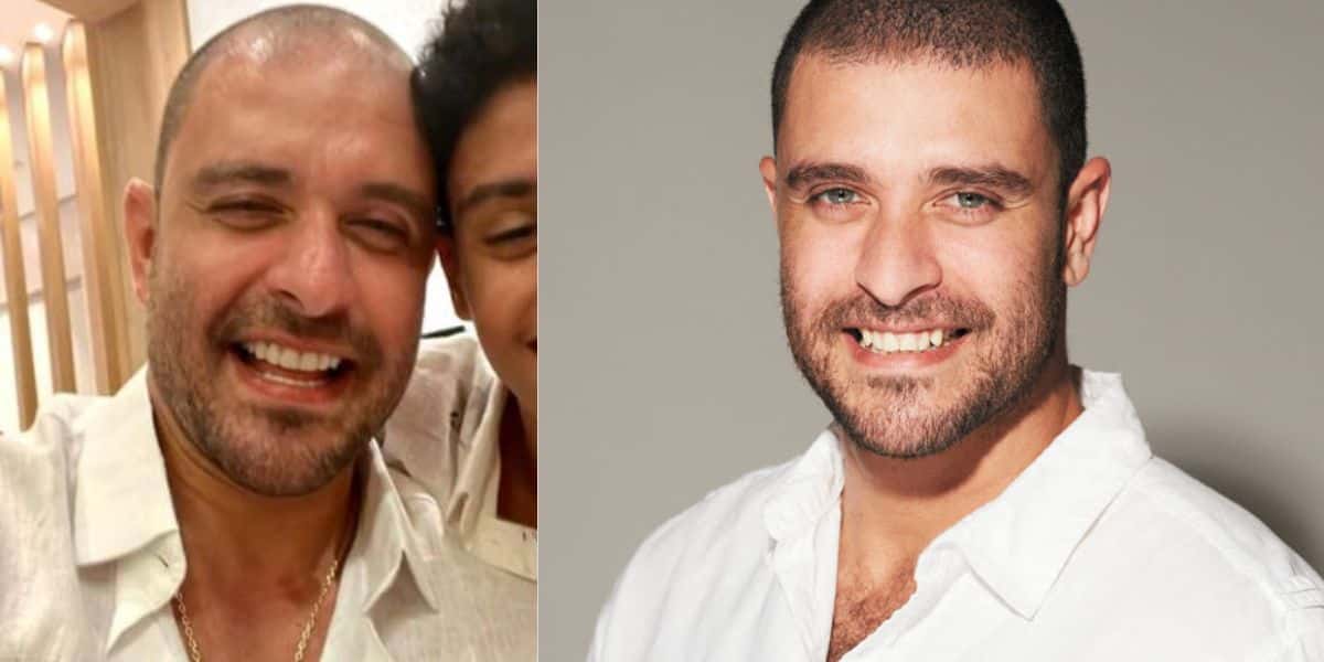 Filho recatado de Diogo Nogueira tem 16 anos, é tão quanto o pai e beleza impressiona - Foto Reprodução