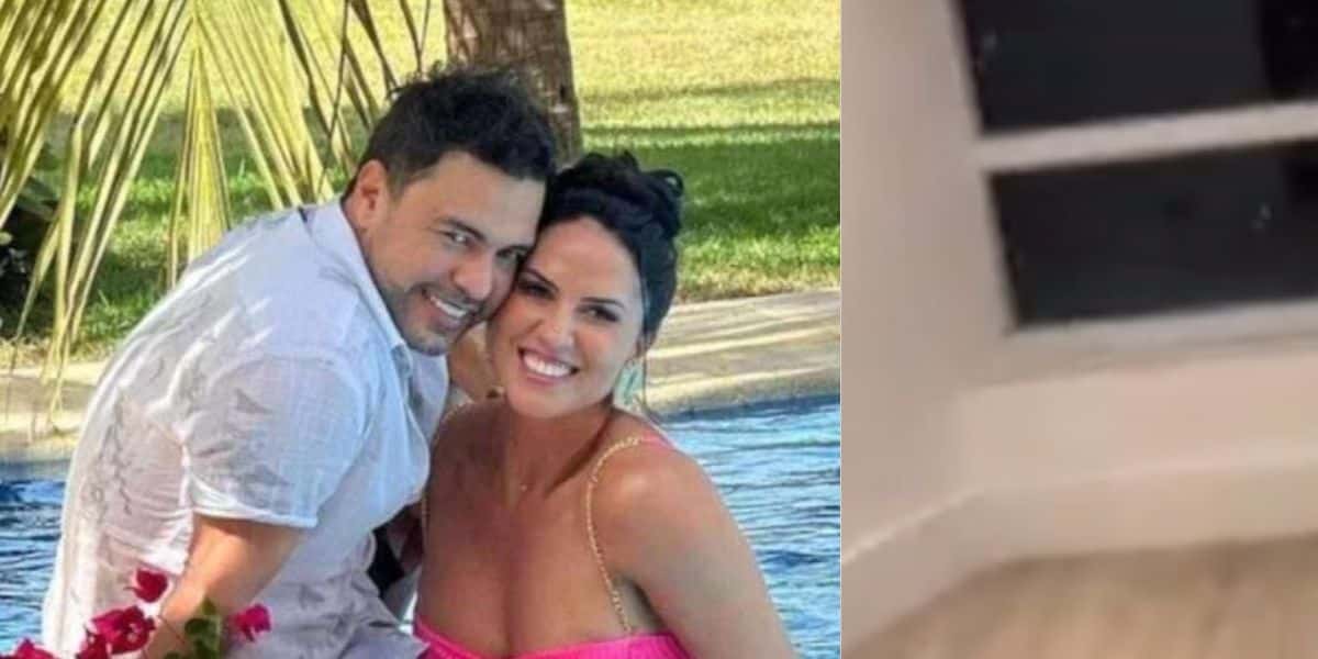Graciele Lacerda abre porta de apartamento com Zezé e acaba entregando quarto do filho: "Eu nunca mostrei" - Foto Reorodução