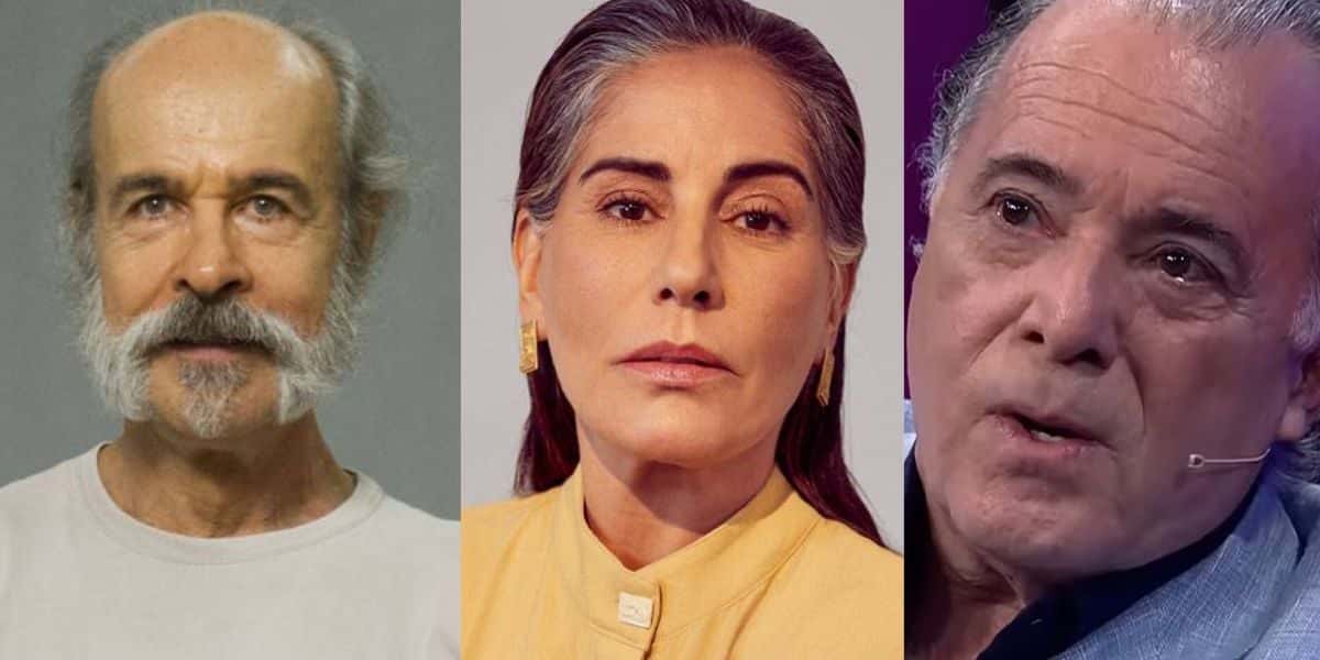 Glória Pires e Tony Ramos viram vítimas do que a Globo está fazendo e passam pelo mesmo que Osmar Prado - Foto Reprodução
