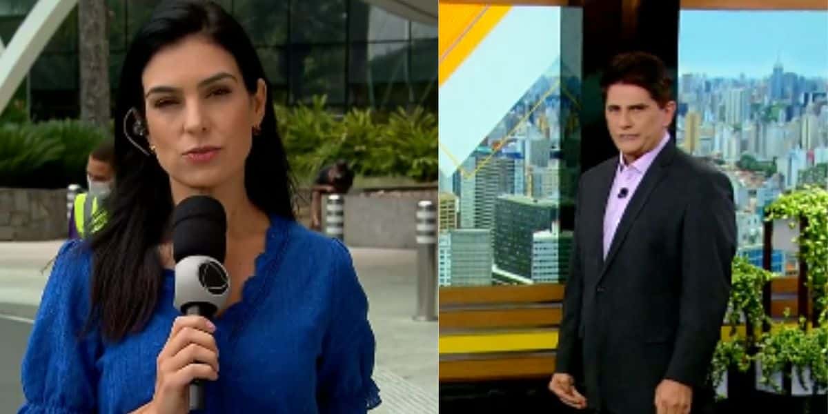 Hoje Em Dia é paralisado e repórter entra ao vivo com notícia de estrela na porta do hospital: "Infelizmente" - Foto Reprodução
