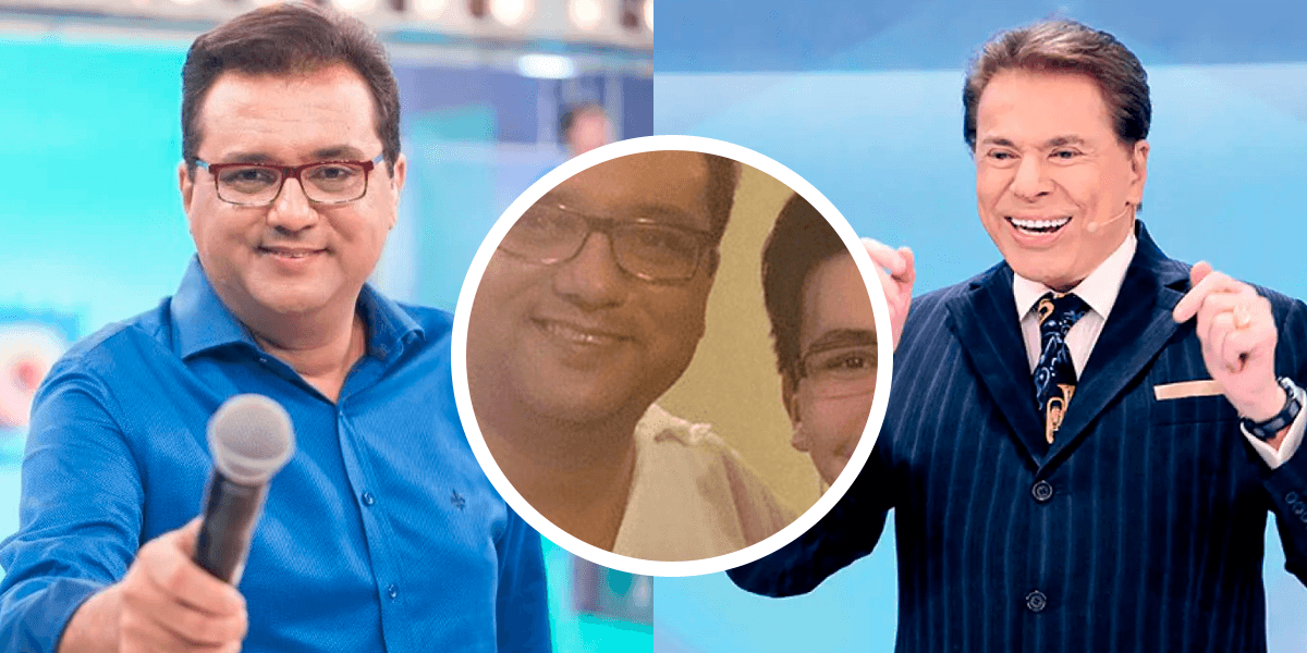 Geraldo Luís surge em vídeo raro com filho e mostra herdeiro, que para muitos, é o clone de Silvio Santos (Foto: Reprodução)