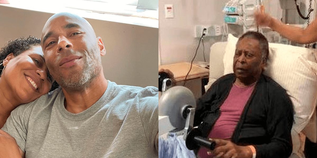 Filhos de Pelé são chamados em hospital e se reúnem ao lado do pai em momento emocionante (Foto: Reprodução)