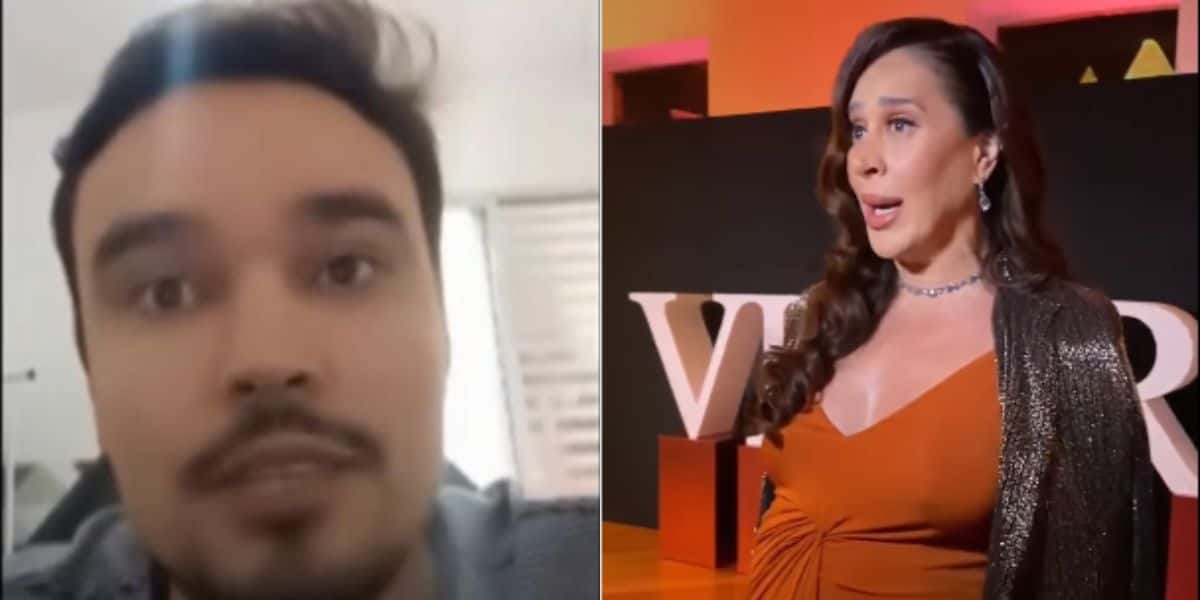 Jornalista que levou bronca de Claudia Raia se pronuncia (Reprodução)