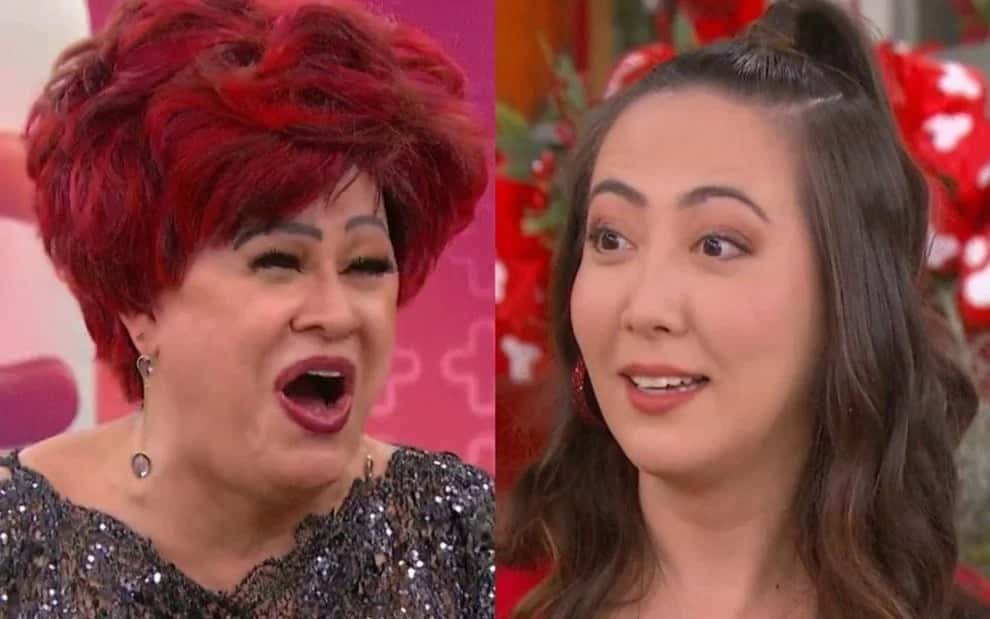 Nanny deixa Juliane constrangida ao vivo no programa Mais Você (Foto: Reprodução/Youtube)