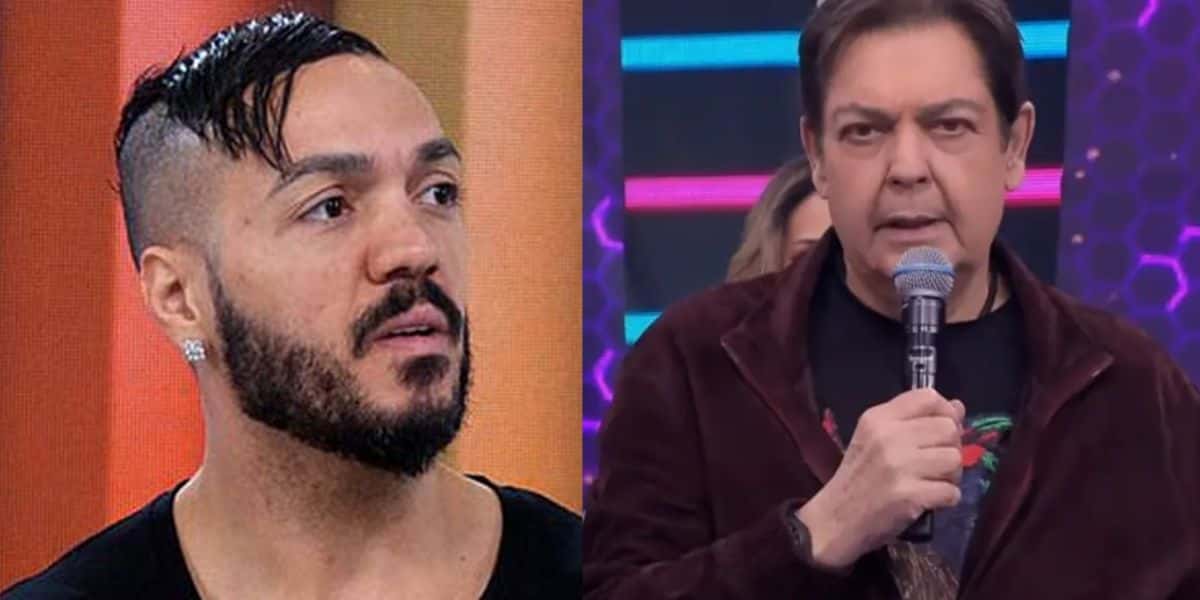 Belo retrucou Faustão e chocou ao falar sobre o motivo da dívida milionária com Denílson dentro da Band - Foto Reprodução