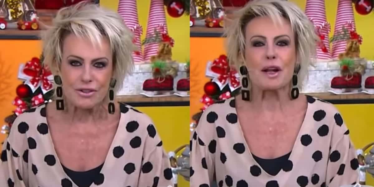 Ana Maria emocionou ao falar de situação dentro de casa (Reprodução: Globo)