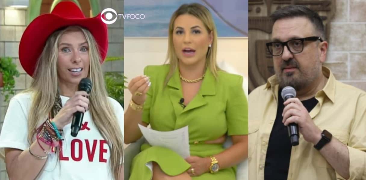 Deolane expõe privilégios que teve no reality e detona diretor e Galisteu: "A Fazenda é a maior mentira" (Foto: Reprodução / YouTube / Record TV / Montagem TV Foco)
