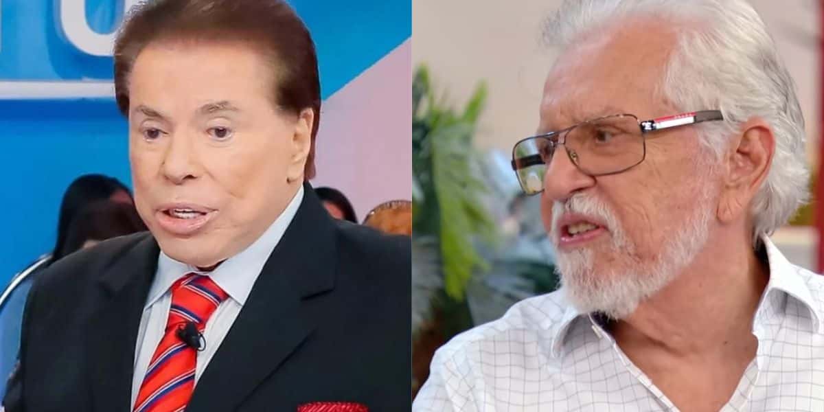 Silvio Santos e Carlos Alberto (Reprodução)