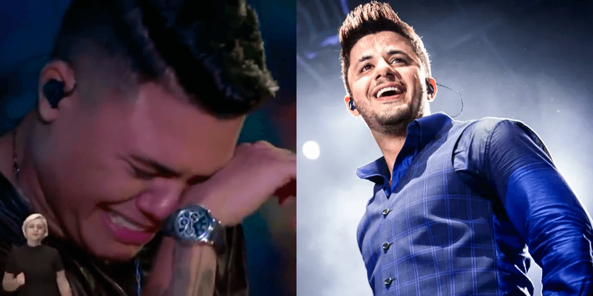 Aos prantos, irmão de Cristiano Araújo entregou o que cantor fez com ele antes de morrer (Foto: Reprodução)