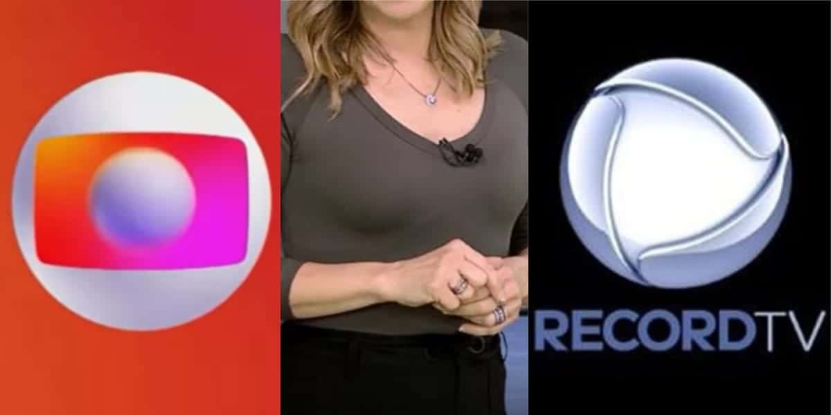 Estrela Globo, Record (Reprodução: Montagem TV Foco)