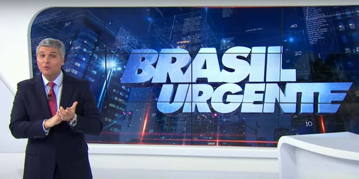 Joel Datena no Brasil Urgente (Foto: Reprodução / Band)