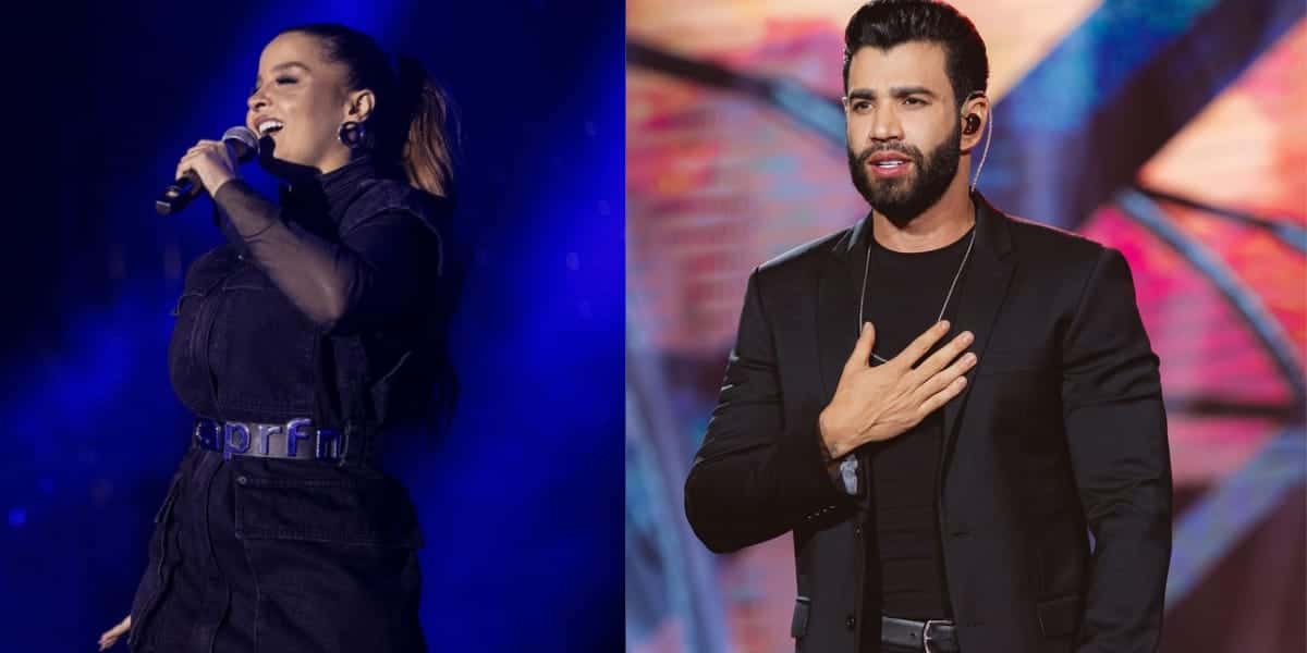 Maiara mansa recado sincero para Gusttavo Lima (Reprodução: Montagem TV Foco)