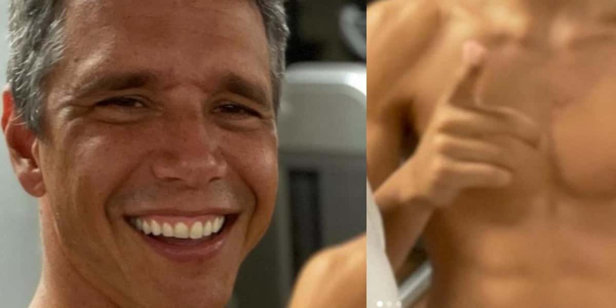 Piscou e filho de Márcio Garcia cresceu muito (Reprodução/ Montagem)