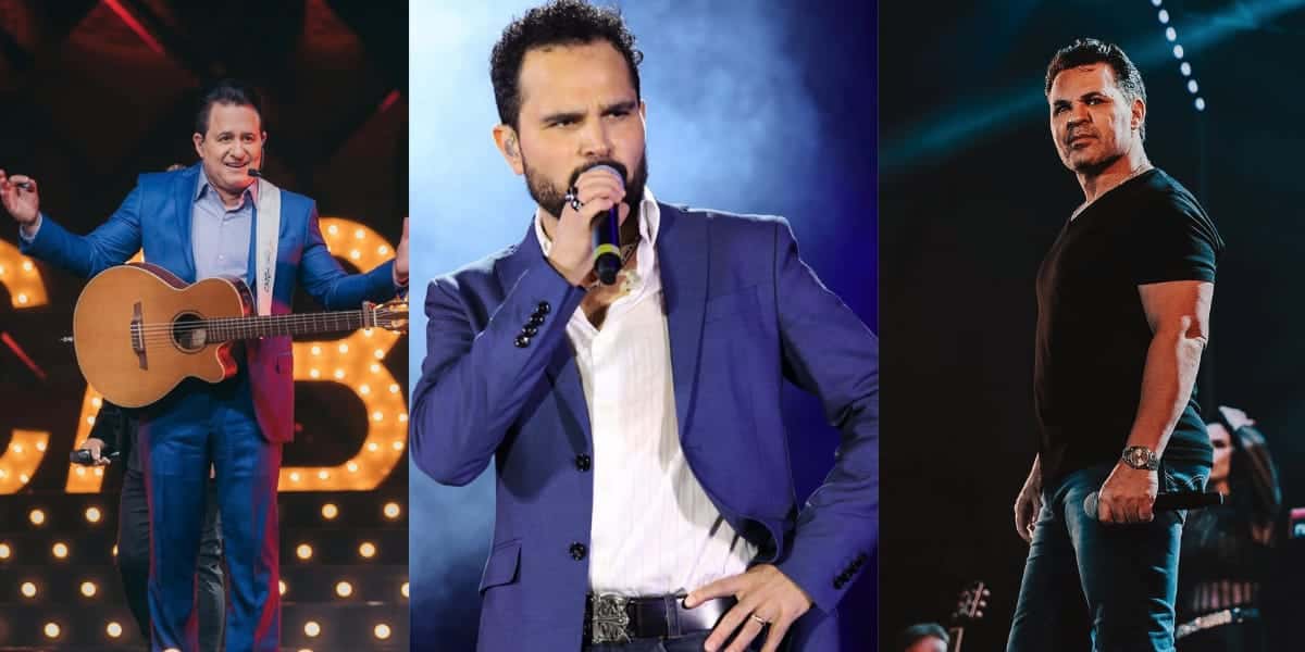 Marrone, Luciano e Eduardo Costa partilham a vida com estas pessoas (Reprodução: Montagem TV Foco)