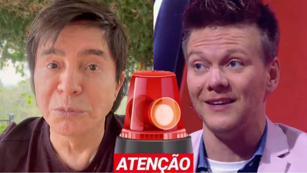 Xororó e Michel Teló emitiram comunicado (Fotos: Reprodução/ Montagem)
