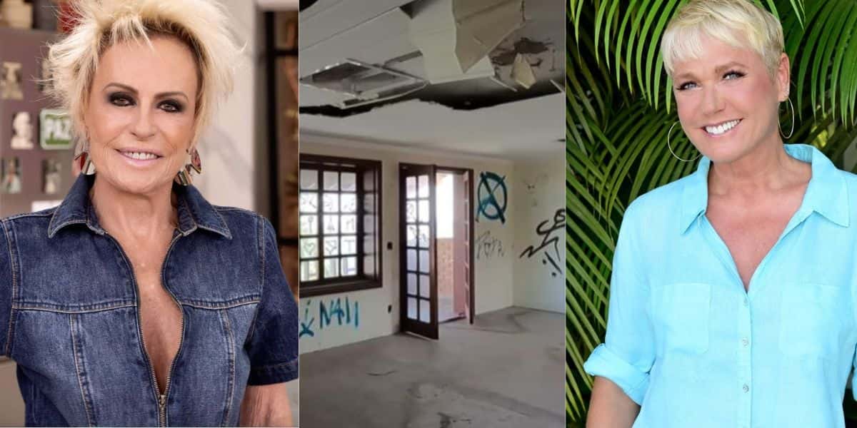 Ana Maria, Xuxa e apresentador da Globo abandonam mansões luxuosas e imóveis estão deploráveis - Foto Reprodução
