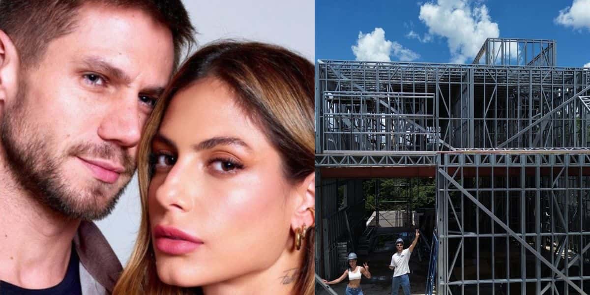 Bem espaçosa e com dois andares Mari Gonzalez mostra mansão que está construindo com Jonas e impressiona - Foto Reprodução