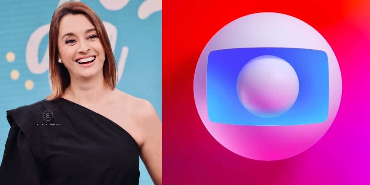 Cátia Fonseca confirmou que foi pega no flagra e relato foi parar na Globo (Reprodução: Montagem TV Foco)