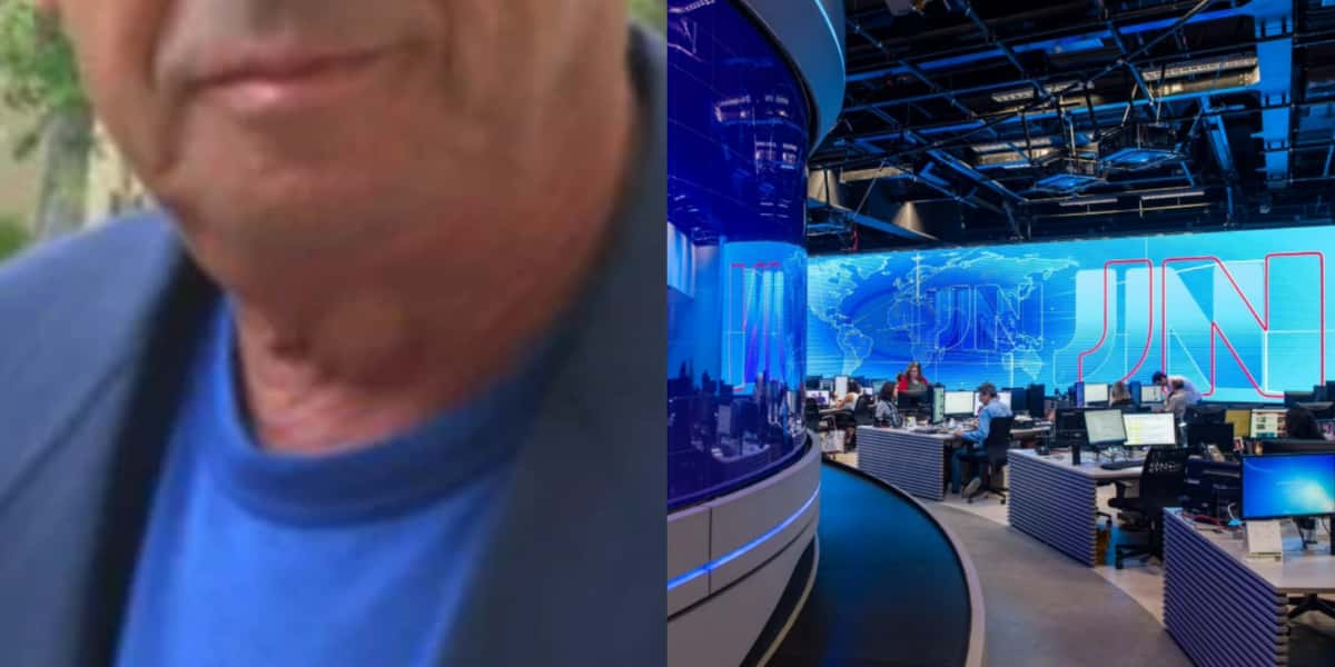 Eliakim Araújo apresentou o "Jornal Nacional" (Foto: Reprodução/Instagram/TV Globo)