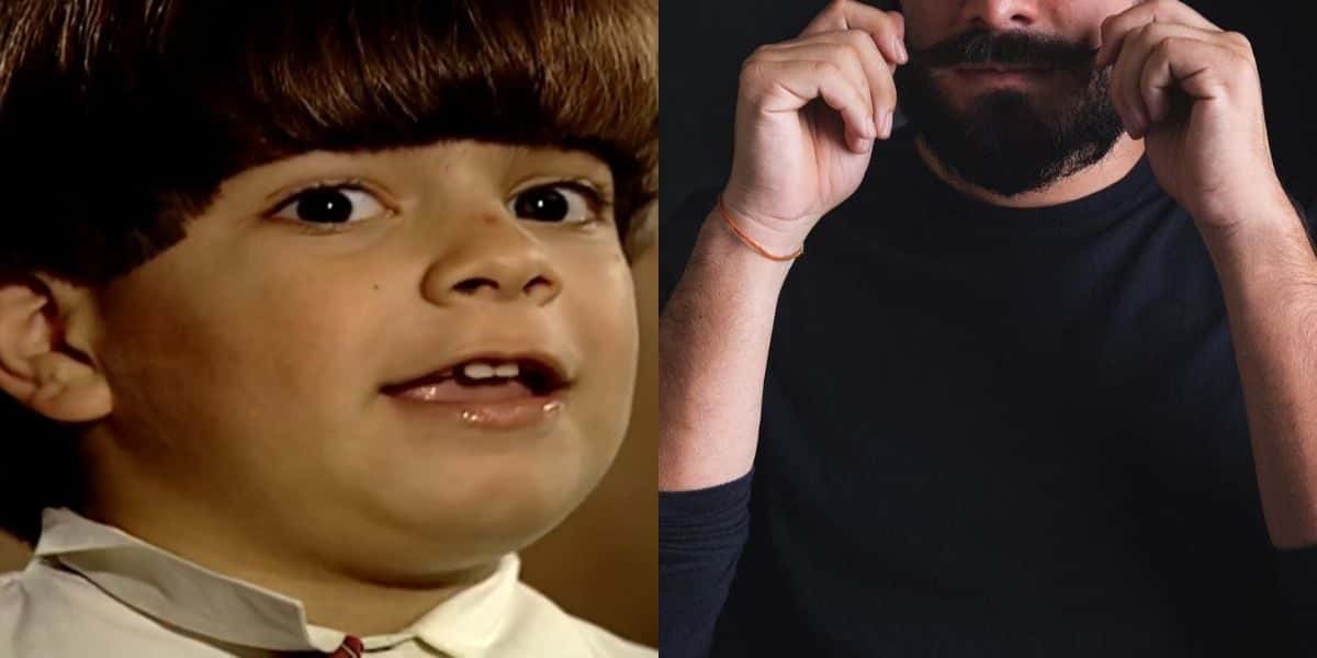 Fafá, estrela Mirim de Era Uma Vez, trocou novelas da Globo por trabalho comum e hoje é um homão gato - Foto Montagem