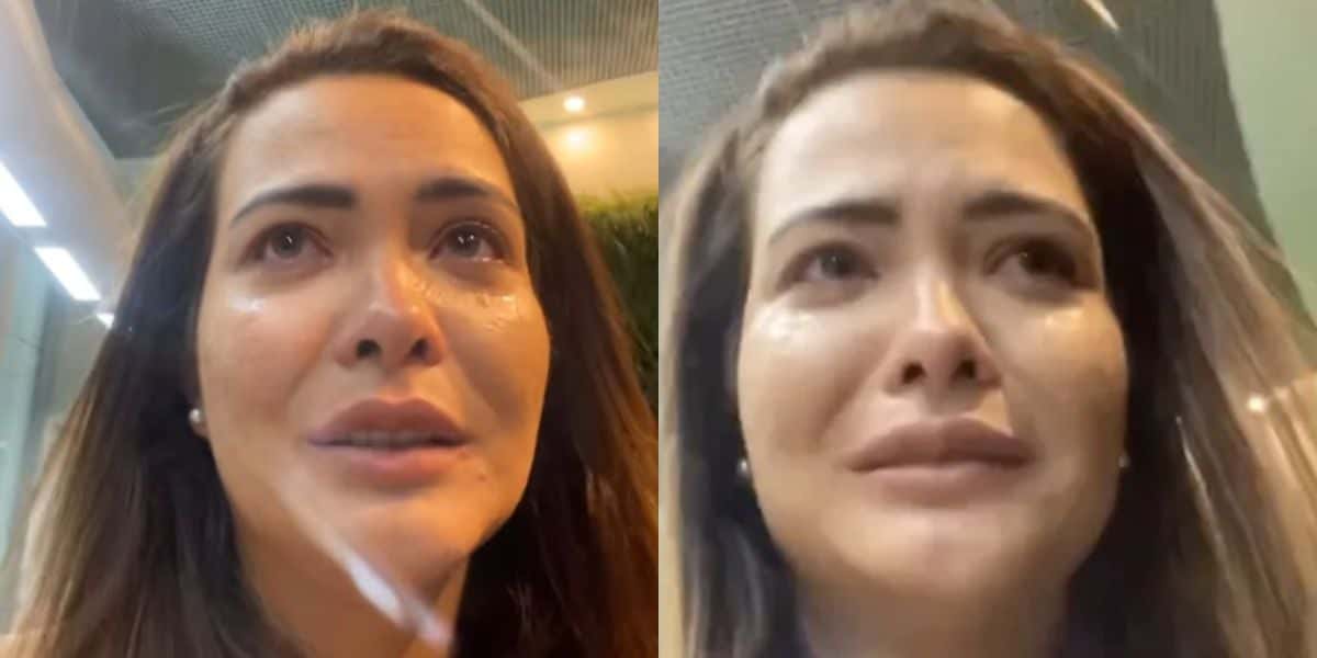 Geisy Arruda é vítima de crime dentro do avião, chora e assume pânico - Foto Reprodução Instagram