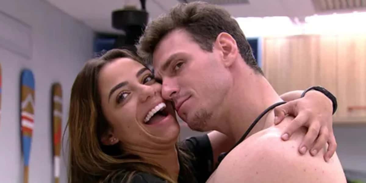 Gustavo junto com Key Alves no BBB23 (Foto: Reprodução/ Globo)