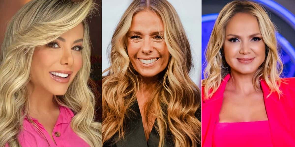 Poliana Rocha e Eliana divulgam simultaneamente recado forte de Galisteu - Foto Montagem