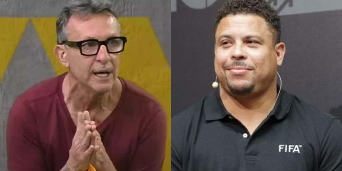 Ronaldo Fenômeno se revolta com o que Neto fez e o detona - Foto Montagem
