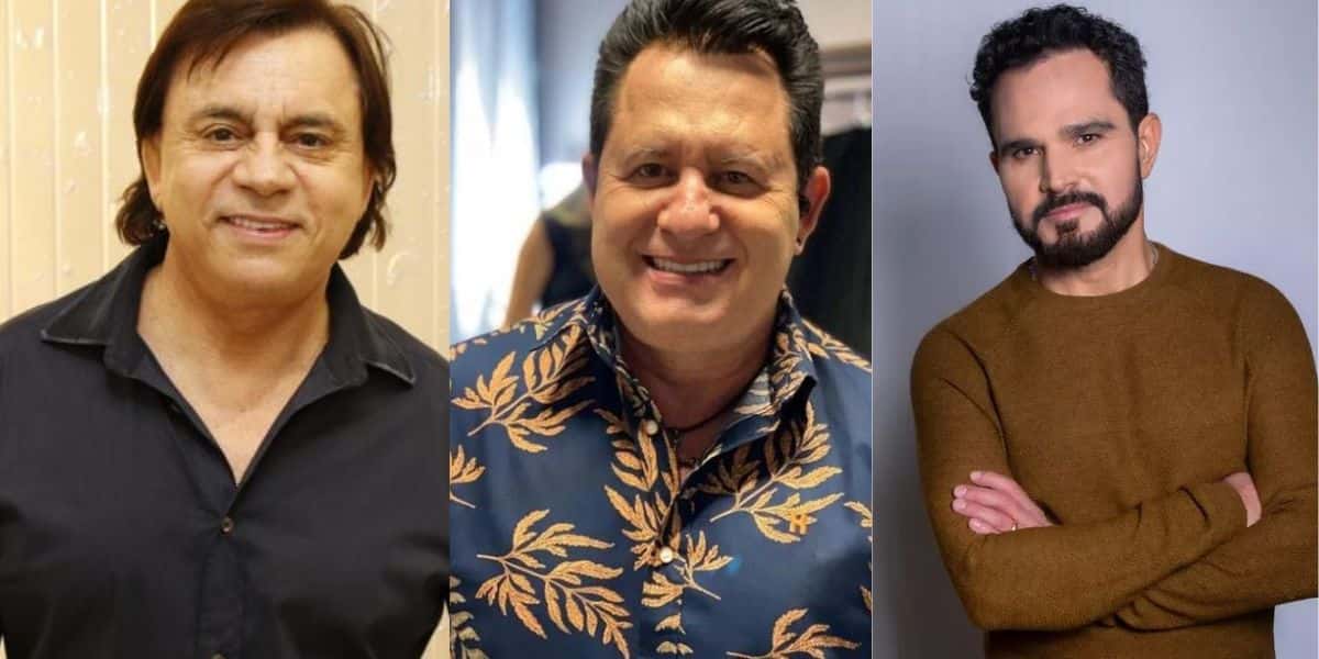 Chitãozinho, Marrone e Luciano Camargo: segundas vozes do sertanejo ganham esta fortuna por um único show - Foto Reprodução