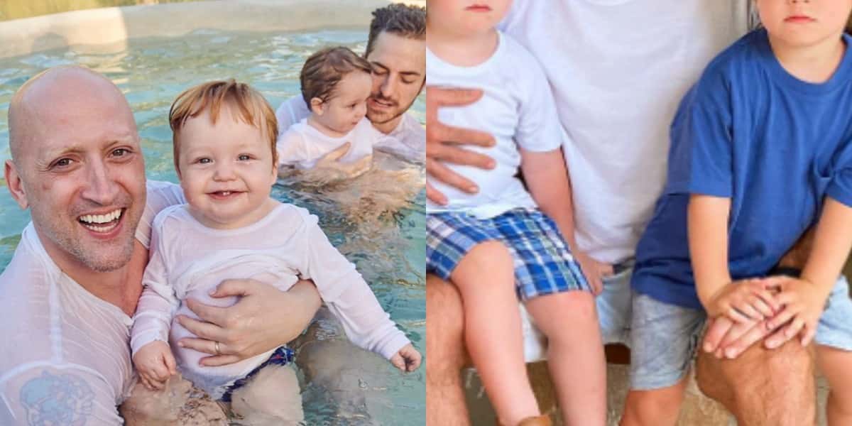 Tente não sorrir ao ver como estão os filhos de Thales Bretas e Paulo Gustavo hoje, com 3 anos de idade - Foto Reprodução