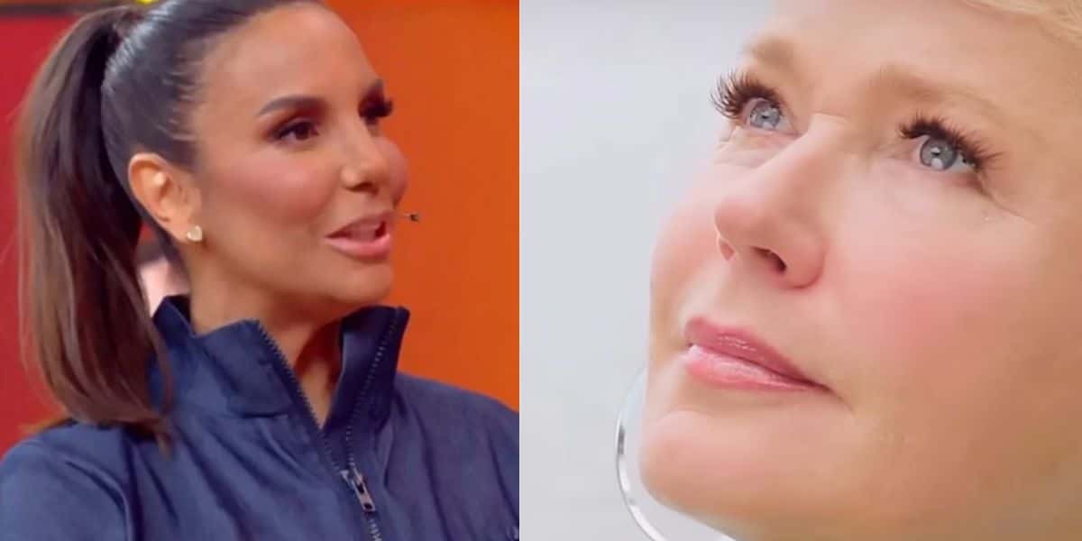 Xuxa surge com lágrimas nos olhos, faz anúncio importante e recado de Ivete não passa despercebido - Foto Montagem
