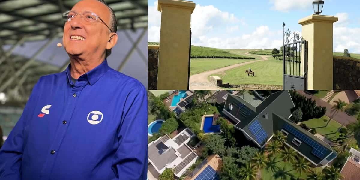 Galvão Bueno (Reprodução: Montagem TV Foco)