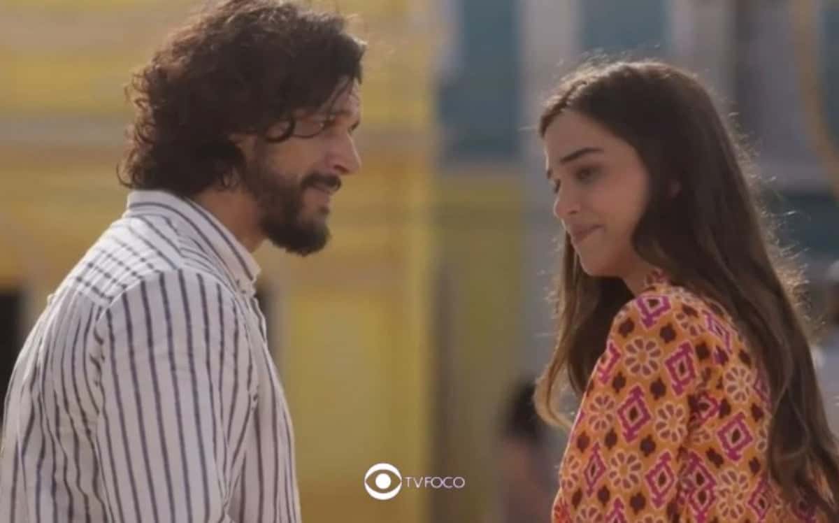 Maruan (Pedro Lamin) em Mar do Sertão; perderá tudo e sofrerá para se sustentar (Foto: Reprodução / Globo)