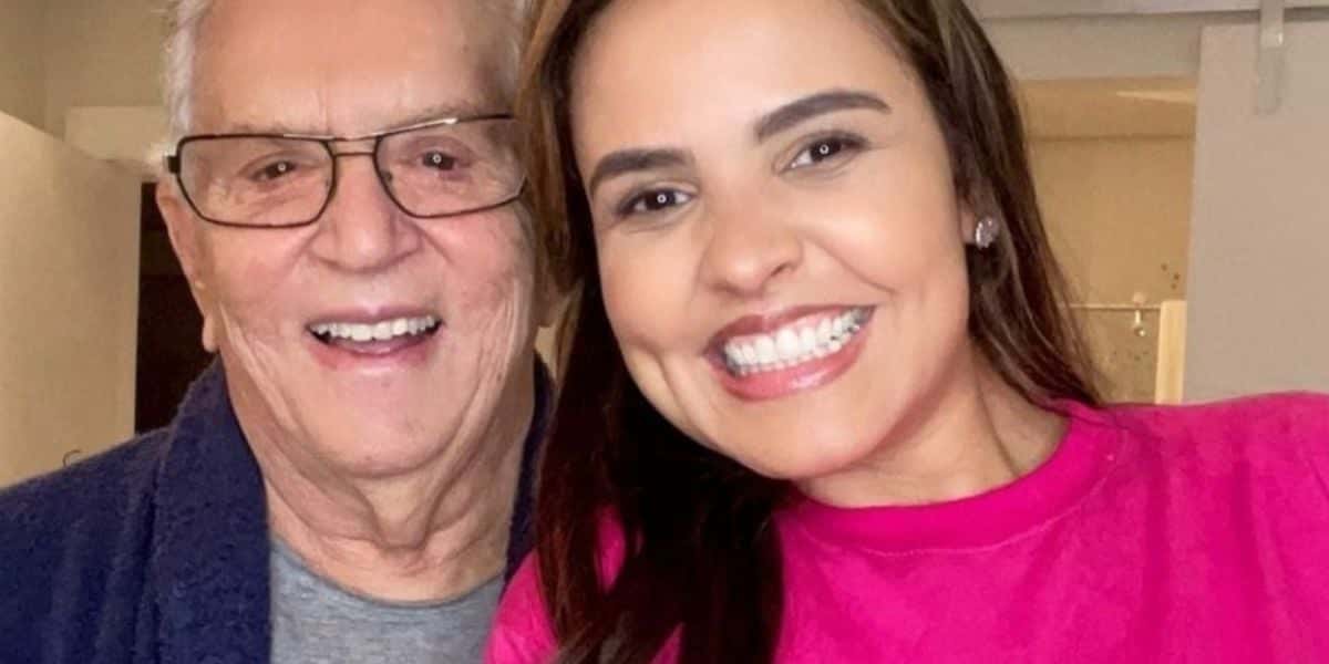 O que Carlos Alberto, comandate do "A Praça É Nossa", está fazendo com sua esposa, Renata, fora do SBT é algo que nenhum colega da emissora faz (Foto: Reprodução / Instagram)