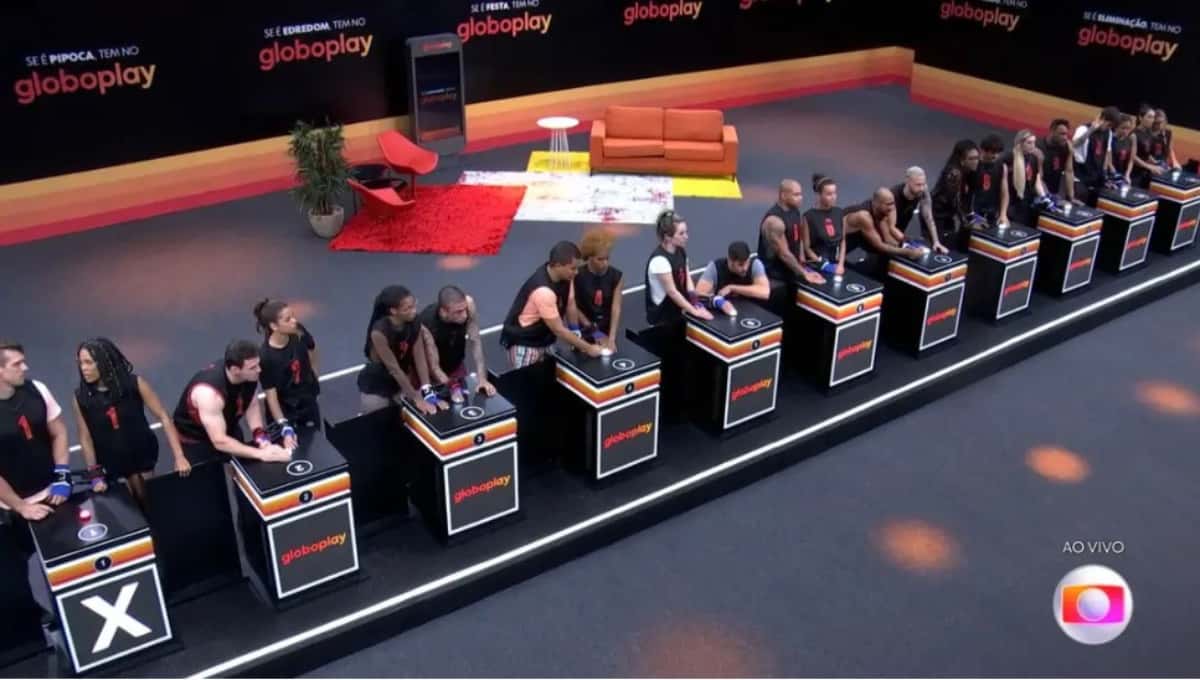 BBB23 com Tadeu Schmidt estreia com prova de imunidade, revelação de paredão em duas etapas e até 'Quarto Secreto' (Foto: Reprodução / Globoplay)