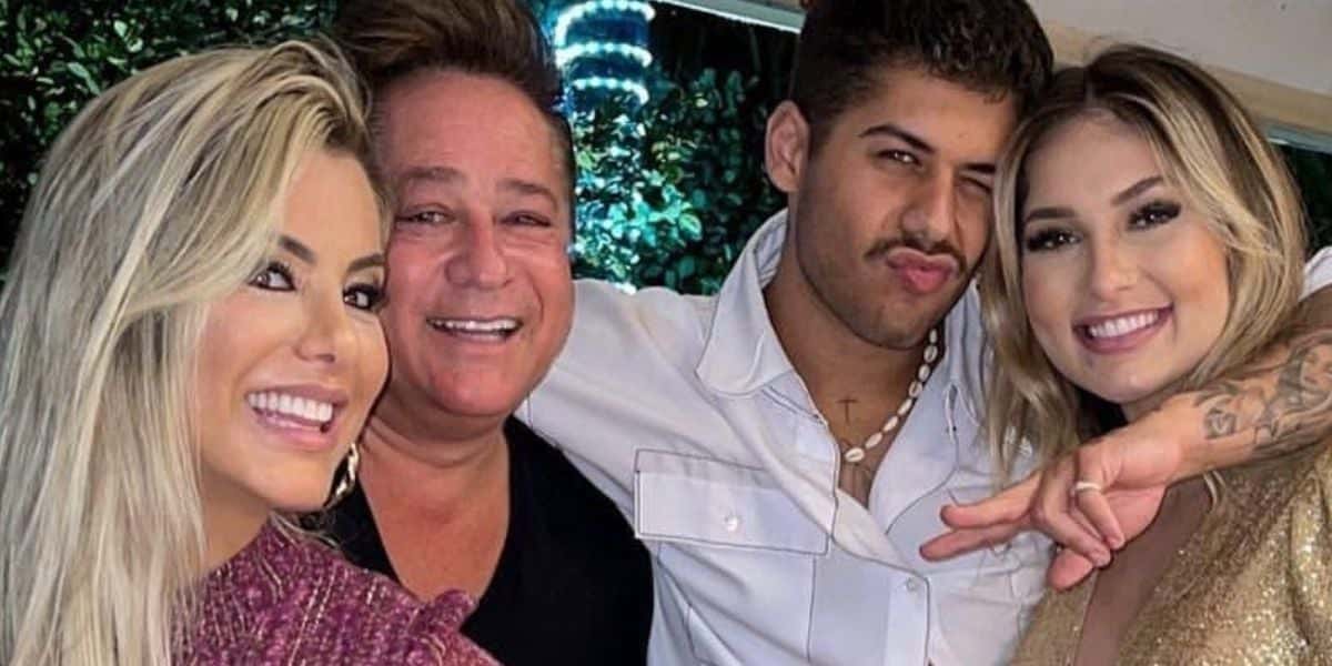 Virgínia Fonseca, Zé Felipe, Leonardo e Poliana Rocha (Foto: Reprodução / Instagram)