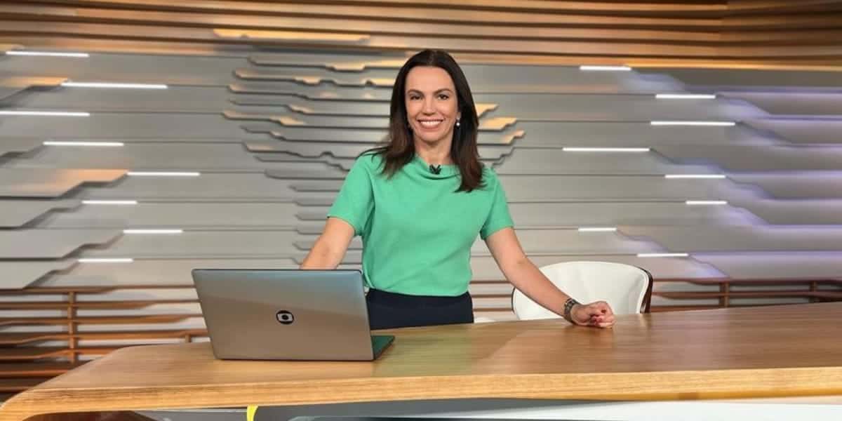 A jornalista tem um salário de R$40 mil por mês (Reprodução: Bom Dia Brasil/ Globo)