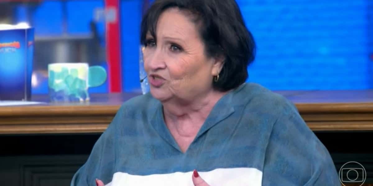 Ao vivo no Domingão com Huck, Dona Déa Lúcia manda recado a famosa que ninguém nunca teve coragem - Foto TV Globo