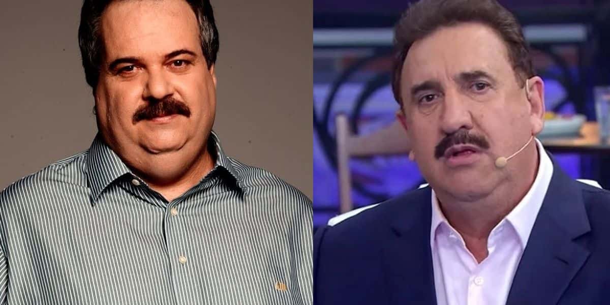 Gilberto Barros / Apresentador Ratinho - Foto Montagem TV Foco
