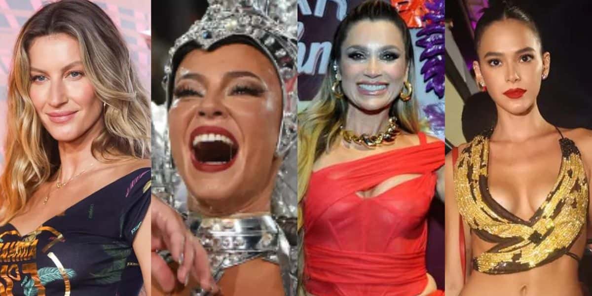 Gisele Bündchen, Paolla Oliveira, Flávia Alessandra e Bruna Marquezine se envolvem em polêmicas (Fotos: Reproduções / AgNews / Instagram)