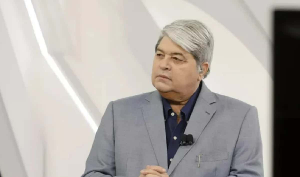 José Luiz Datena já foi suspenso da Band por conta de uma briga com outro apresentador- Foto: Divulgação/Band