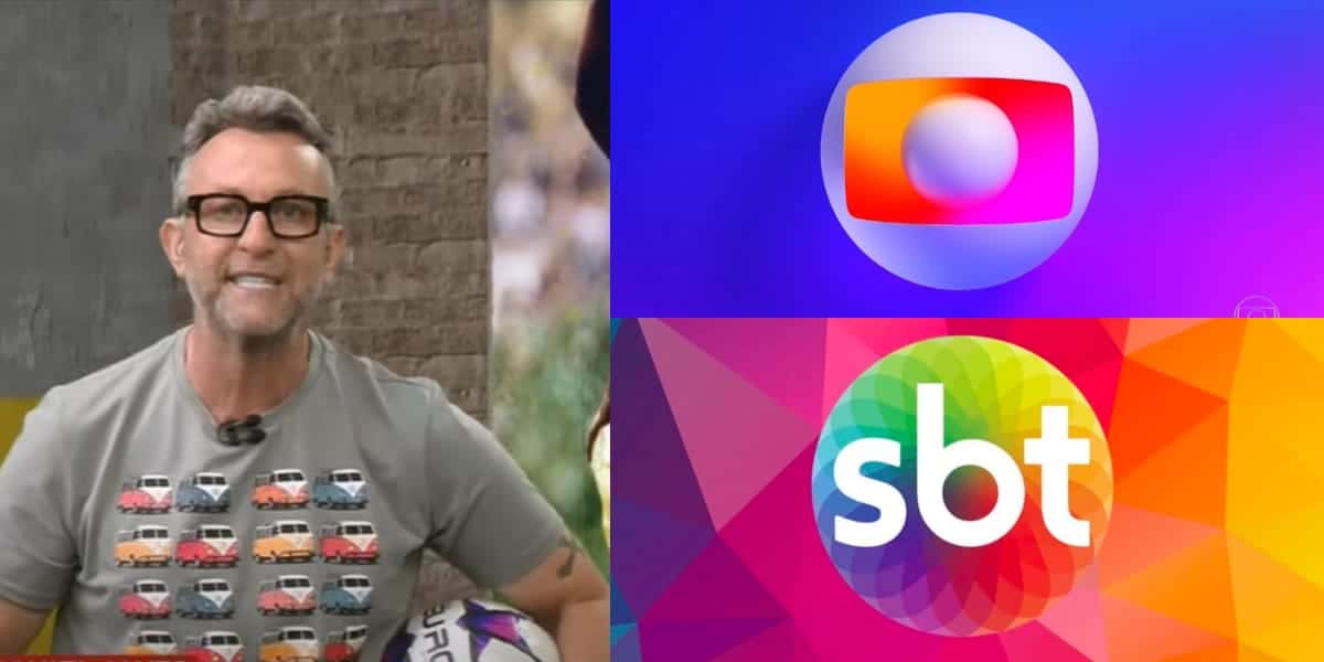 Neto volta à Band e abre o Donos da Bola surtado com atitude da Globo e SBT (Reprodução: Donos da Bola/ Band)